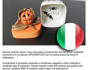POLYMER CLAY, tutorial, Halloween