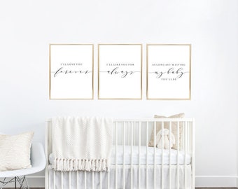 Baby quote print | Etsy