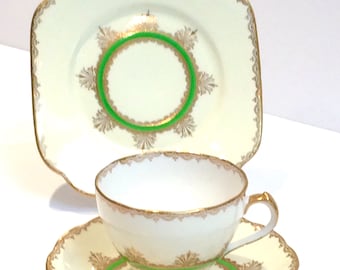 Roslyn Vintage China Tea cup saucer plate set afternoon tea party cups saucers English tea set China table ware