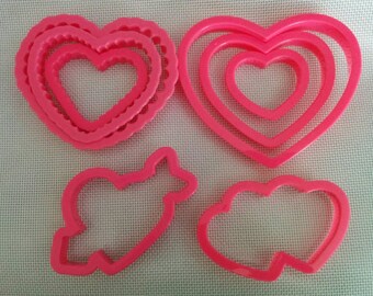 Valentine Heart Cookie Cutters