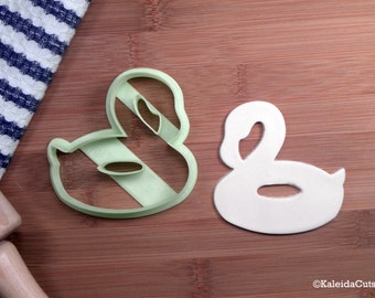 Flamingo Pool Float Cookie Cutter. Unique Cookie Cutter. Baking Gifts. Pool Party Cookies. Fondant Molds. Bird Cookie Cutter