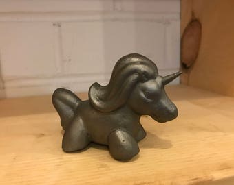 Cast Iron Decor Unicorn
