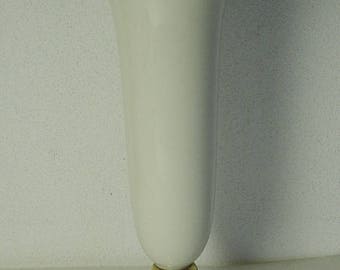 tall Art Deco porcelain vase signed Lettin