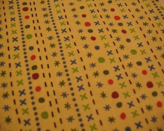 Riley Blake Fabric Scoot Yellow Stripe -1 YD