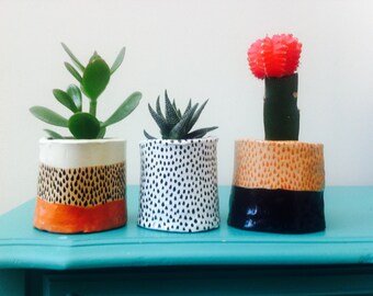 cache-pot en céramique