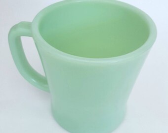 Fireking Jadeite mug/Anchor hocking/vintage/1950's/coffee mug