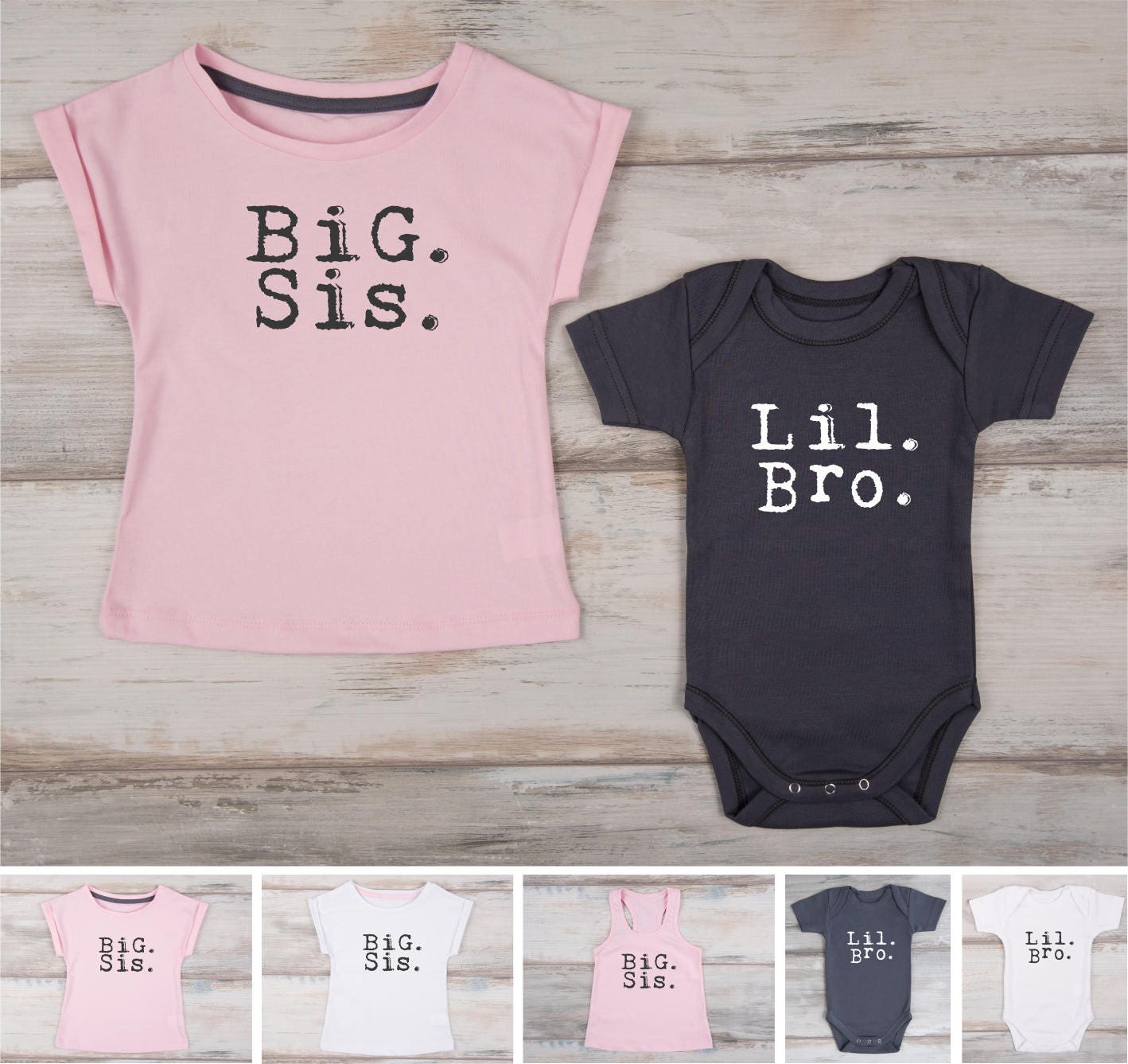 big bro little sis shirts