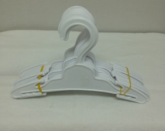 Doll Hangers, Doll Accessories, White Hangers, Doll Clothes Hangers.