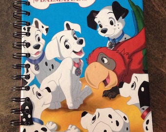 Disney 102 Dalmatians Repurposed Storybook Planner/Sketchbook/Journal/Autograph Book/Notebook