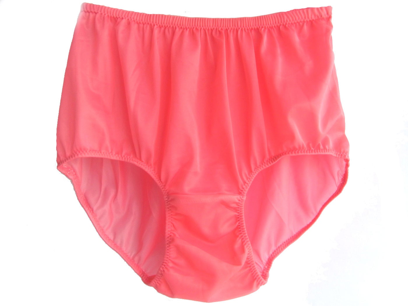 Pklgpk Light Pink Lingerie Underwear Sheer Nylon Women Briefs