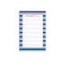 Preppy Notepad for Tween, Personalized Memo Pad for Tween, Tween Girls Custom Notepad, Custom Name Notepad, Preppy Stripes Notepad