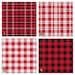 Printed Vinyl,Patterned Vinyl, HTV Prints,Vinyl Prints,sheet size 12"x12",Heat Transfer Vinyl,Vinyl Sheets, Red Plaid Pattern Vinyl SKU 0189
