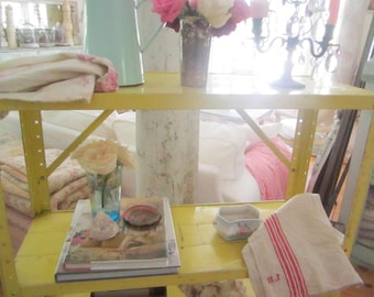 special listing Layaway order payment 7 items reserved yellow shabby chic cottage prairie french farmhouse
