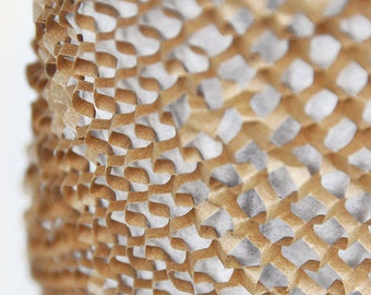 Biodegradable GreenWrap - Brown on White - 14" x 750'