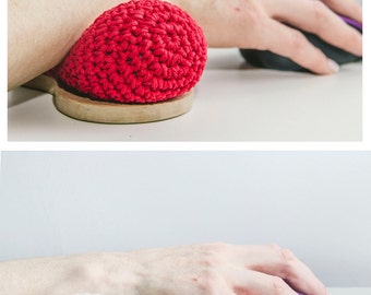 Keyboard Wrist rest, Soft Cotton Wrist Rest, by Kuklas.