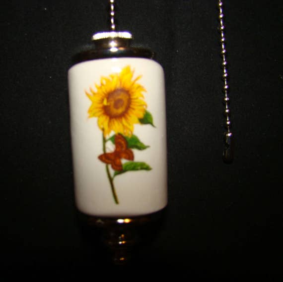 Sunflower Fan & Light ceiling fan pull chain light pull