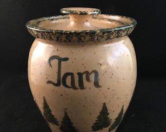Three Rivers Pottery Jam Jar Kitchen Storage Decor