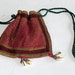 FREE SHIPPING!! Small Vintage, India, Zills, Dowry Bag, Hand Embroidered, Wedding, Banjara, Gypsy, Belly Dancing, Boho, Ethnic, Bedouin