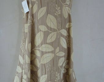 Lined with silk 6 pinafore dress