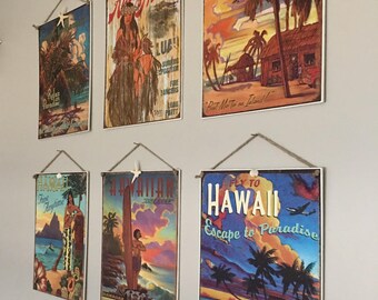 Hawaiian wall decor | Etsy