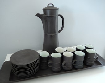 Vintage Dansk Flameware - Dansk Coffee Set - Jens Quistgaard Design - 22 Piece Vintage Dansk - Dansk IHQ Coffee Set