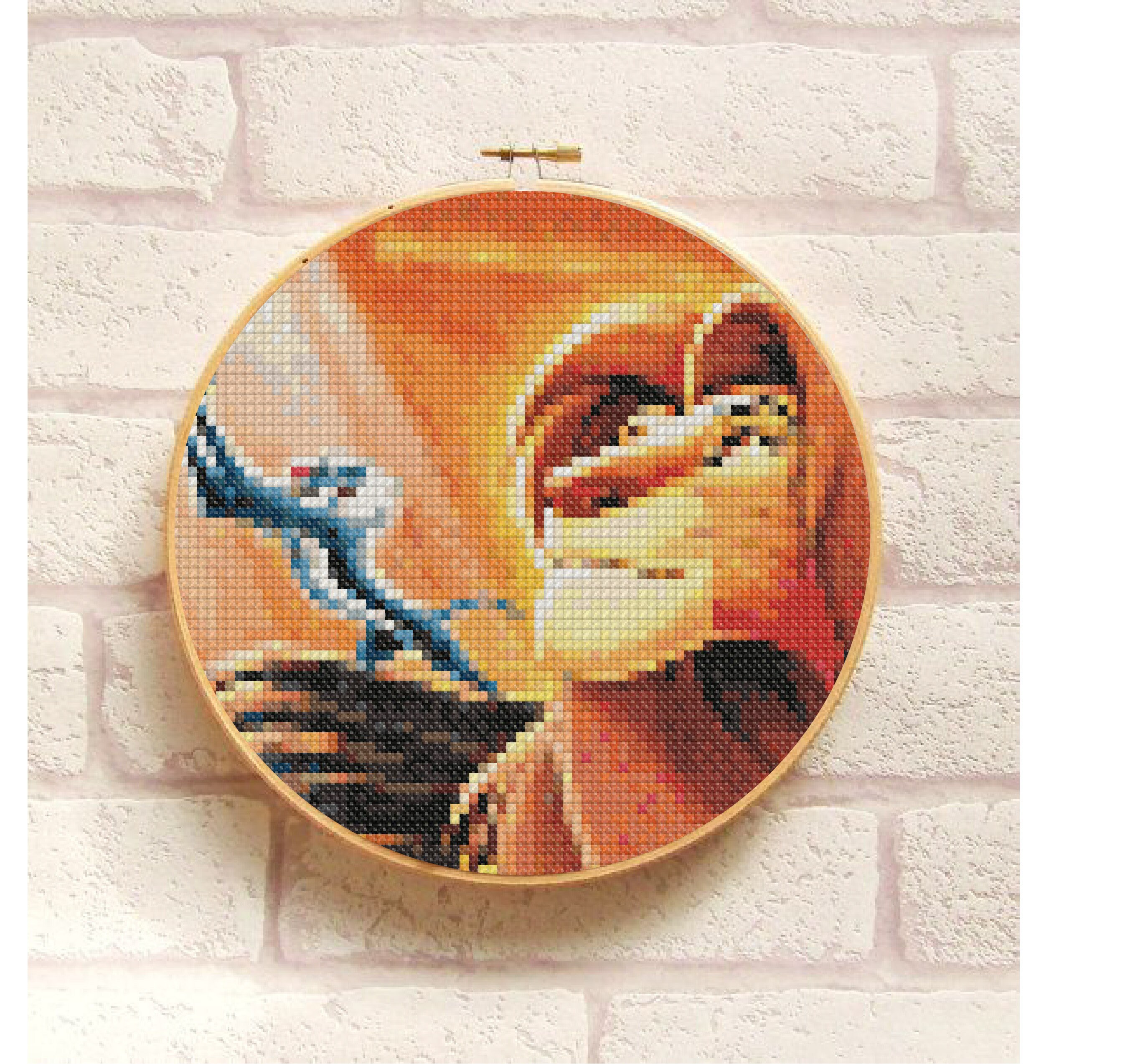 The LION KING Cross Stitch Pattern PDF Embroidery Chart Cute