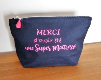 Package thank you for SUPER teacher/Nanny/Home/Ortophoniste/nurse-customizable gift end of the year