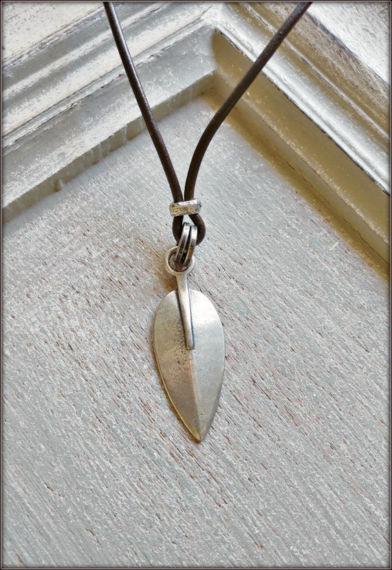 Men Arrow Pendant, Statement Pendant, Men Chunky Necklace, Statement Necklace, Arrowhead Pendant, Men Arrow Jewelry