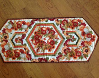 Fall Quilted Table Runner