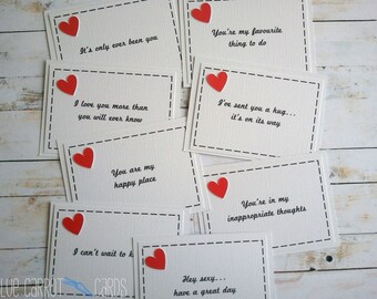 Mini Love Notes, Lunch Box Notes, Lunchbox Notes, Love Notes, Lunch Notes, Adult Lunch Notes
