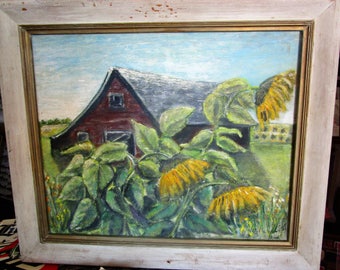 Sunflower Painting