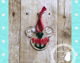 Very Merrytime Disney Cruise Inspired Fish Extender Ornament