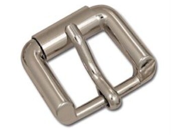 Trenton Strap Buckle 5/8" Nickel Plate 11401-01