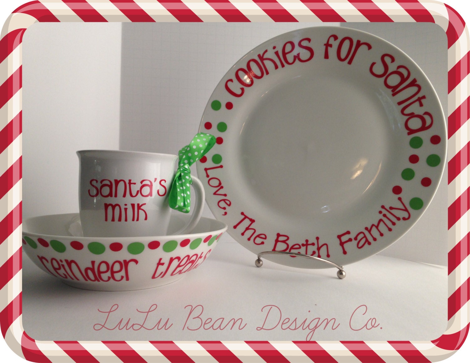 Cool Personalized Cookies For Santa Plate And Mug Images - Best ... Cool Personalized Cookies For Santa Plate And Mug Images - Best ...