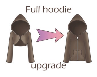 Full hoodie upgrade for your shrug order