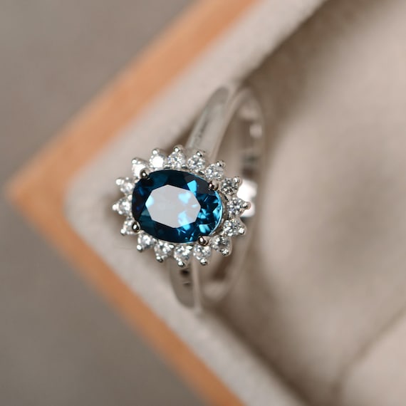 London Topaz Ring Finger London Topaz Ring Finger