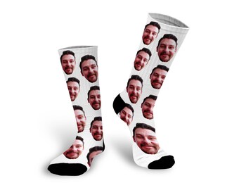 Photo Socks, Custom Socks, Socks, Personalized Socks, Custom Printed Socks, Picture Socks, Photo Gift, Custom Photo Socks --62151-SOX2-603