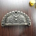 1/2/10 Pcs 70*35mm antique brass color Seashell Cup Pulls dresser drawer pulls handles / Cabinet Knob Pull Handles H026