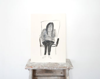 Faye Moorhouse Wonky Drawing Sale | Original Art