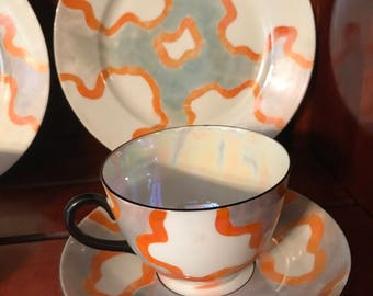 Luster ware China T K Thun Y