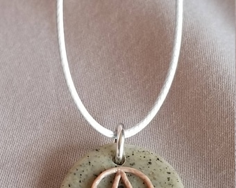 Delicate Pebble Pendant