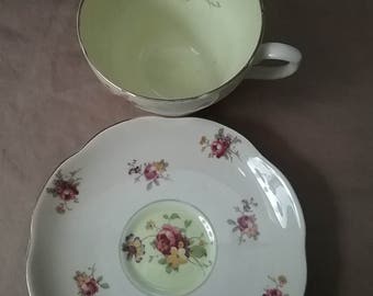 Foley Bone China Made in England teacup and saucer
