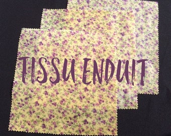 Tissu enduit alimentaire