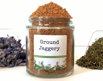 Ground Jaggery/Raw Sugar/Baking Spice/Food Gift/Spice Rack/Gifts For Foodies/Foodie Gift/Seasonings Gifts/Kitchen Pantry/Chef Gift