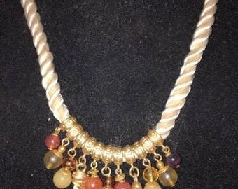 Vintage Dangle Necklace with a Twist of Today!