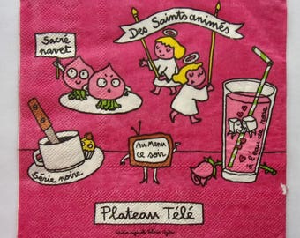 TV set no. 20 napkins 3620