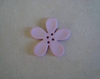 Perle Fleur 30mm Purple Orchid