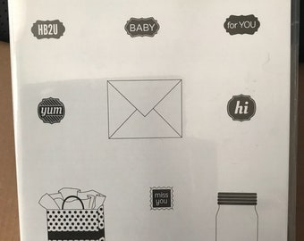 Stampin UP! About the Label NEW stamp set