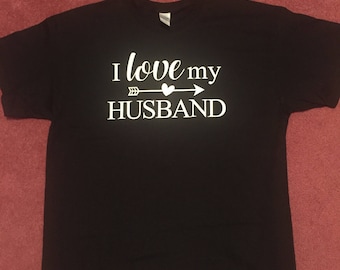 I Love My Husband Tshirt