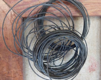 Vintage Aged Picture Wire Metal Salvage